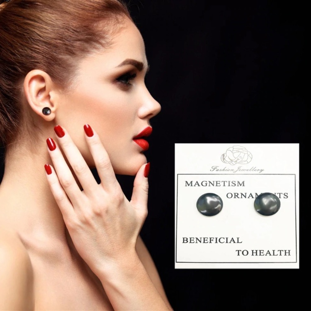 Magnetic Weight Loss Slimming Earrings - Picture 2 of 7